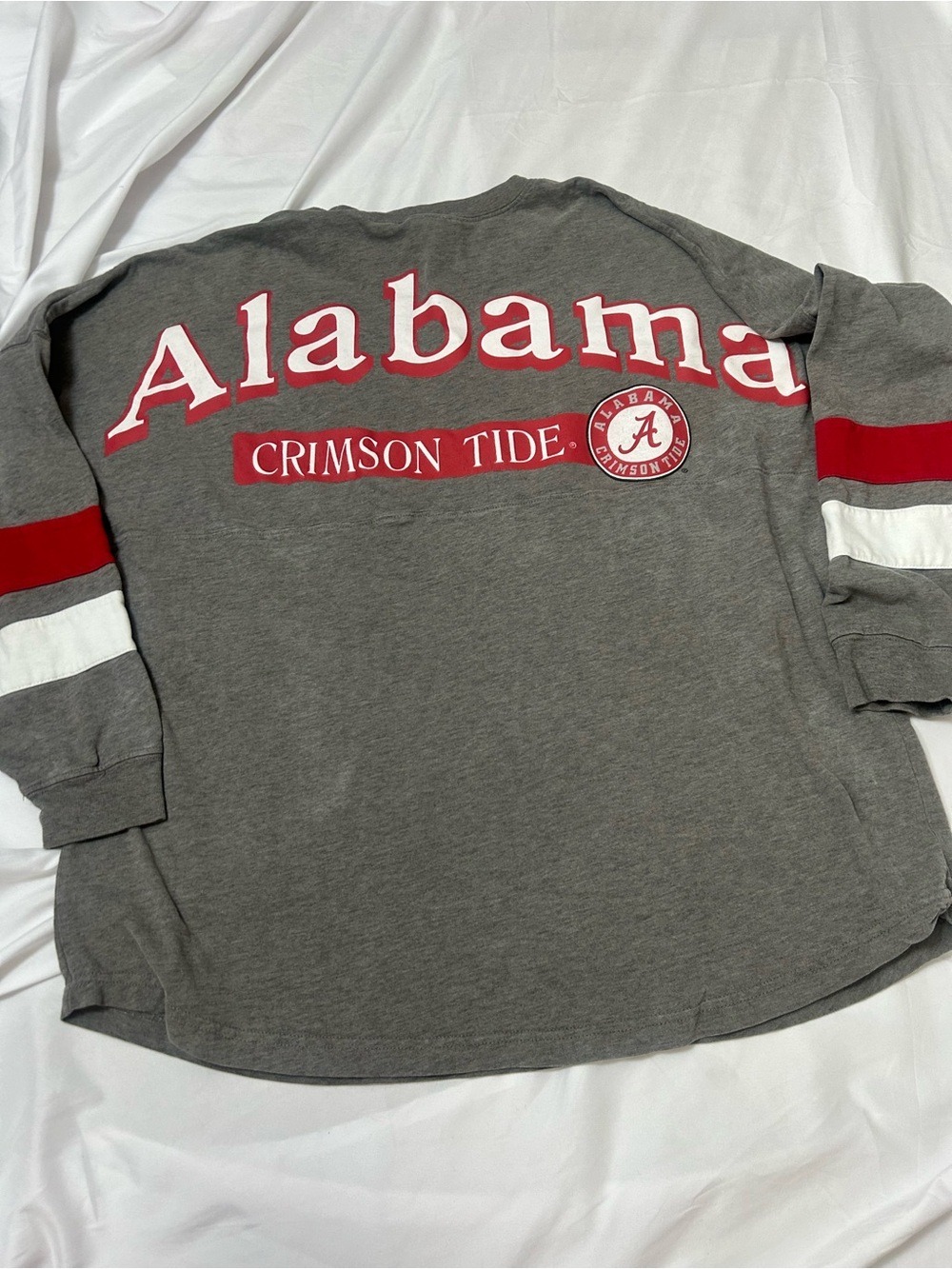 Knights Apparel Alabama Crimson Tide L Long Sleeve  Women’s Collegiate Oversized - Picture 5 of 14